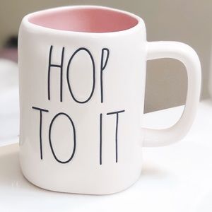 FINAL! Rae Dunn Hop to it Mug
